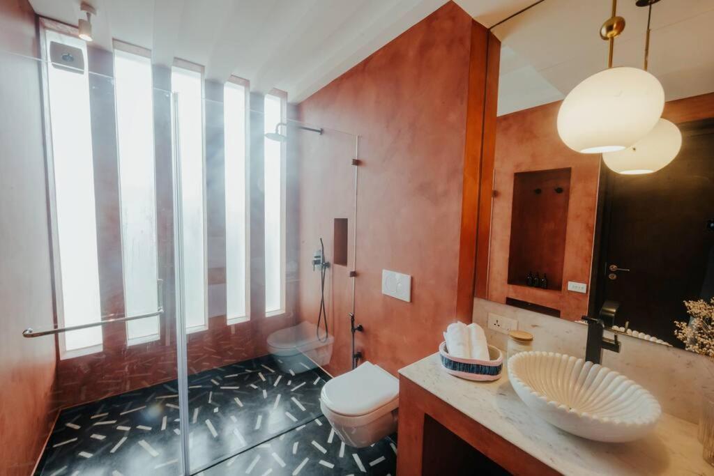 Presidential Luxury Villa Anjuna With Pvt Pool & Bathtub, Most Prime Location Kültér fotó